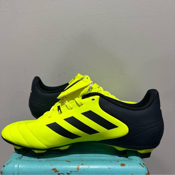 NEW ADIDAS Copa Soccer Cleat Solar Yellow Black Size 7.5 - Picture 9 of 14